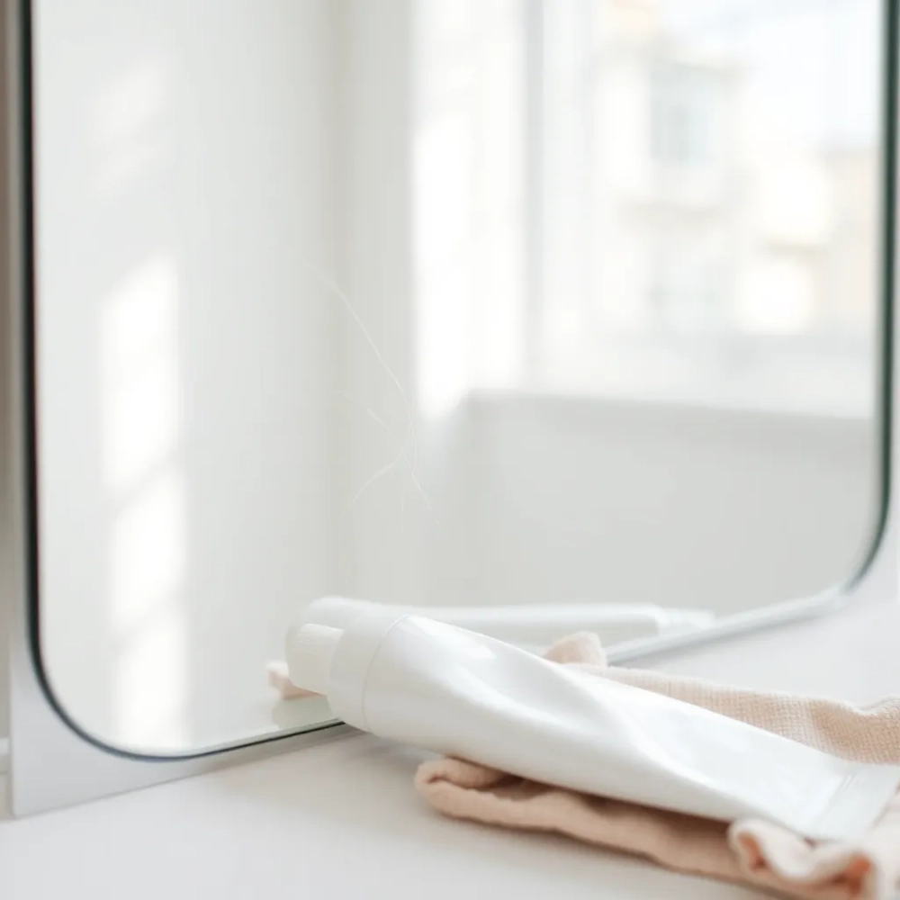 Jak usunąć rysy z lustra domowym sposobem