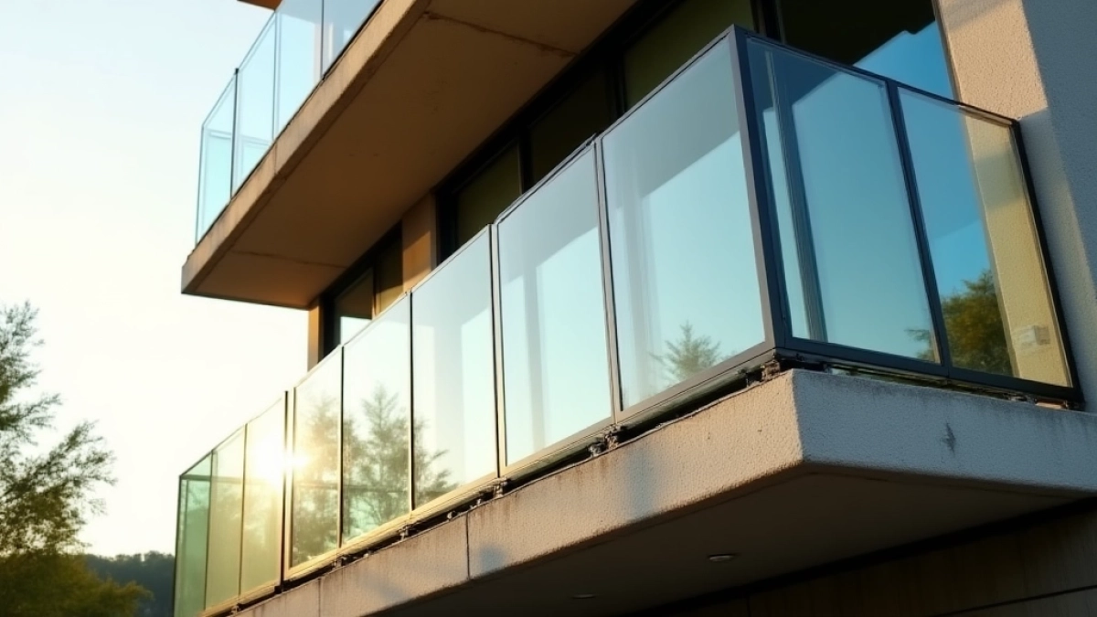 Jakie szkło na balustrady zewnętrzne