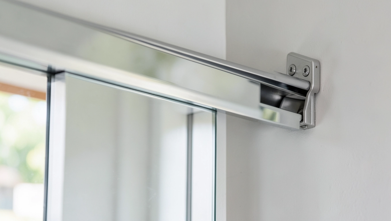 Montaż drzwi przesuwnych z lustrem