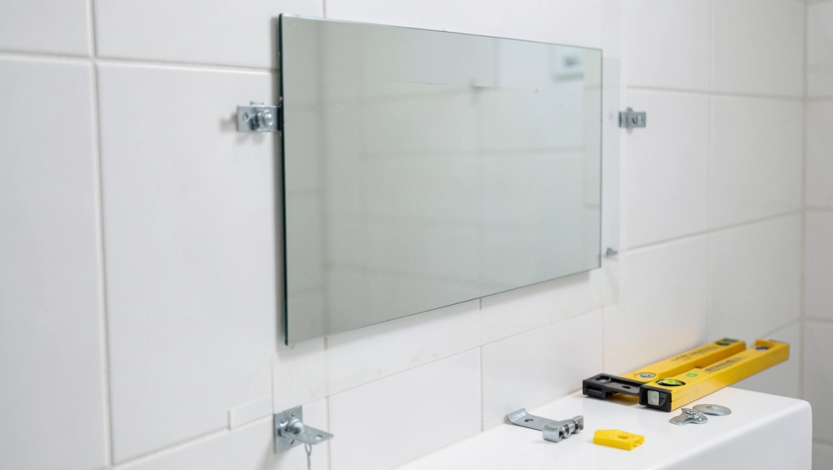 montaż lustra łazienkowego cena
