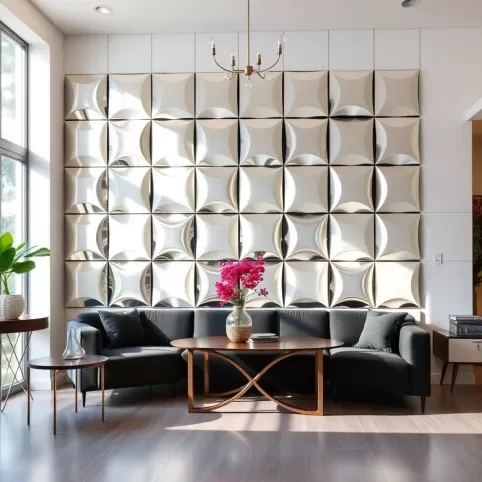 Panele Lustrzane Samoprzylepne