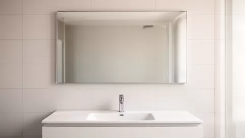 wysokosc lustra w lazience